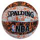 SPALDING NBA 塗鴉系列 7號 白/黑/橘 product thumbnail 2