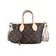 LV Neverfull BB經典Monogram帆布塗層手提斜背子母包 product thumbnail 2