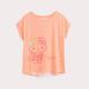 Hang Ten-女裝-Sanrio-Hello Kitty夏威夷草裙印花T恤-粉 product thumbnail 2