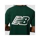 New Balance 短袖上衣 Essentials Graphic Tee 男款 深綠 森林綠 短T 休閒 基本款 寬鬆 MT23514NWG product thumbnail 7