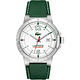 Lacoste 鱷魚 都會時尚大三針腕錶-銀x綠色錶帶/44mm product thumbnail 2