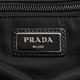 PRADA 經典 Saffiano三角LOGO多口袋尼龍束口後背包(黑) product thumbnail 7