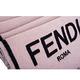 FENDI 新款FENDI ROMA字母霧粉紅色羊絨圍巾 product thumbnail 5