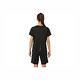 Asics [2032C369-001] 女 T恤 短袖 上衣 運動 訓練 健身 慢跑 輕量 柔軟 透氣 亞瑟士 黑白 product thumbnail 2