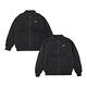 Nike 外套 NSW Varsity Bomber 女款 黑 白 大勾 飛行外套 雙面穿 絎縫 菱格紋 DV7877-010 product thumbnail 2