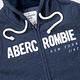 A&F 經典刺繡文字連帽外套(女)-深藍色 AF Abercrombie product thumbnail 2