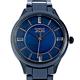 NATURALLY JOJO低調奢華時尚陶瓷腕錶/深藍36mm product thumbnail 3