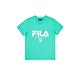 FILA KIDS 童短袖圓領上衣-綠色 1TEY-4901-GN product thumbnail 2