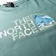 【The North Face 官方旗艦】北面男女款綠色胸前品牌風景印花短袖T恤｜86PQI0F product thumbnail 6