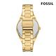 FOSSIL Scarlette 簡約金耀質感女錶 金色不鏽鋼錶帶 38 MM ES5299 product thumbnail 5