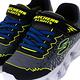 SKECHERS 童鞋 男童系列 燈鞋 VORTEX 2.0 寬楦款 - 400603WLBKYL product thumbnail 6