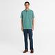 Timberland 男款藍綠色休閒短袖Polo衫|A62T5CL6 product thumbnail 4
