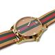 【GUCCI 古馳】529694 經典G-Timeless雙色牛皮錶帶指針式石英手錶(棕色-38mm) product thumbnail 4