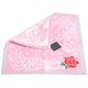 ANNA SUI 紅玫瑰圖騰字母LOGO刺繡帕領巾(粉紅) product thumbnail 3