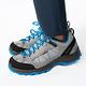 【ATUNAS 歐都納】女防水透氣耐磨防滑低筒登山鞋/健行鞋GC-1805灰藍 product thumbnail 4