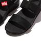 【FitFlop】LULU ADJUSTABLE SHIMMERLUX BACK-STRAP SANDALS 經典亮粉可調整式後帶涼鞋-女(靚黑色) product thumbnail 6