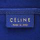 CELINE Mini Square Luggage小牛皮微笑冏臉包(迷你-電藍色) product thumbnail 7