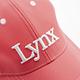 【Lynx Golf】透氣網布磁鐵Ball mark Lynx刺繡可調節式球帽-粉色 product thumbnail 6