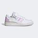 ADIDAS Originals FORUM LOW W三葉草 女運動休閒鞋-白粉-FZ5946 product thumbnail 2