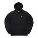 Nike 帽T Pullover Fitness 黑 白 男款 連帽上衣 保暖 寬鬆 刷毛 小勾 DQ4835-010 product thumbnail 2