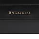 BVLGARI 寶格麗Serpenti系列小牛皮琺瑯蛇頭釦環金鍊雙層肩背HOBO包(黑色- product thumbnail 8