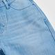 EDWIN EDGE x JERSEYS 迦績 超彈力丹寧錐形牛仔褲-女-石洗藍 product thumbnail 6