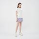 GIORDANO 女裝3M修身運動短褲 G-MOTION系列 - 83 艾兒瓏紫 product thumbnail 5