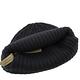 BURBERRY 羊毛材質針織毛帽(黑) product thumbnail 3