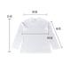 COMME DES GARCONS黑字印花LOGO造型純棉長袖T恤(XS/M/L/XL/白) product thumbnail 6