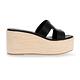 STEVE MADDEN-SUMMERSET H字超厚底拖鞋-黑色 product thumbnail 3