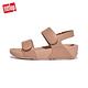 【FitFlop】LULU ADJUSTABLE LEATHER BACK-STRAP SANDALS 經典皮革可調式後帶涼鞋-女(米色) product thumbnail 3