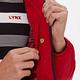 【Lynx Golf】男款3X DRY吸汗速乾防潑水鋪棉長袖外套-暗紅色 product thumbnail 8