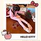 HELLO KITTY艾樂跑女鞋-防水系列輕量涼拖鞋-米/黑(923008) product thumbnail 6