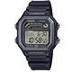 【CASIO】經典再現跑步訓練數位休閒錶-黑(WS-1600H-1A)/42.1mm product thumbnail 2