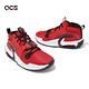 Nike 籃球鞋 Air Zoom Crossover 2 GS 大童 女鞋 紅 黑 皮革 氣墊 運動鞋 FB2689-601 product thumbnail 7