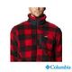 Columbia 哥倫比亞 男款 - 刷毛外套-紅格紋 UAE02590RC product thumbnail 3