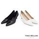 Tino Bellini義大利進口方形鞋口6cmOL跟鞋_白 product thumbnail 5