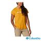 Columbia 哥倫比亞 女款- Columbia Trek 短袖上衣-黃色 UAR07460YL product thumbnail 3