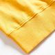 EDWIN 露營系列 經典撞色拼接LOGO厚長袖T恤-男-桔黃色 product thumbnail 7