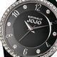 NATURALLY JOJO 春之晶典晶鑽陶瓷時尚腕錶-黑/30mm product thumbnail 2