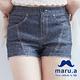 maru.a麻洛野　金屬釦飾立體縫線短褲 product thumbnail 5