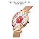 Daniel Wellington DW Petite Rich Flower 28mm 有錢花 玫瑰金編織錶-大花款(期間限定)DW00100722 product thumbnail 7