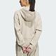 Adidas RCO KN JKT [IP7094] 女 連帽 外套 亞洲版 運動 訓練 休閒 舒適 棉質 奶茶色 product thumbnail 3