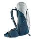 【deuter 德國】AIRCONTACT LITE 40+10L拔熱式透氣背包3340321銀白深藍/長途登山包/自助背包客/休閒旅遊包 product thumbnail 5