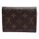 LV M62360 Victorine系列經典Monogram原花三折暗釦短夾(玫粉) product thumbnail 2