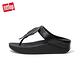 【FitFlop】FINO FEATHER TOE-POST SANDALS 羽毛裝飾夾腳涼鞋-女(靓黑色) product thumbnail 3