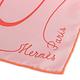 HERMES  Faune Lettree動物字母披肩方型絲巾-粉色 product thumbnail 5