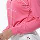 【Lynx Golf】女款吸濕排汗極簡線條風領尖扣設計長袖POLO衫-桃紅色 product thumbnail 4