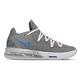 Nike 籃球鞋 Lebron XVII Low 男鞋 氣墊 避震 包覆 明星款 XDR外底 灰 白 CD5006004 product thumbnail 3