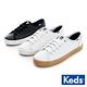 Keds 時尚運動基本綁帶皮革休閒鞋-白 product thumbnail 7